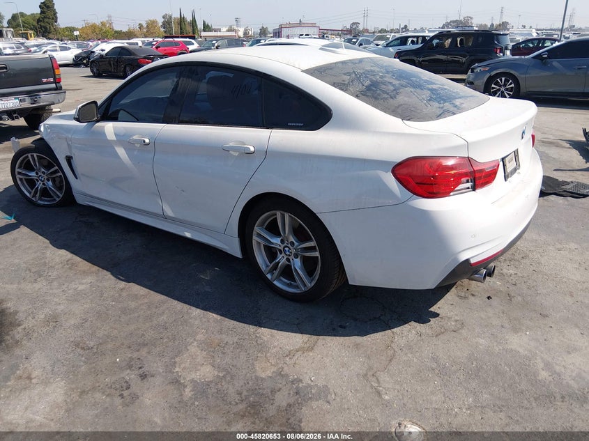 Vin: wba4f7c56hg438313, lot: 46319534, bmw 430i gran coupe 20173