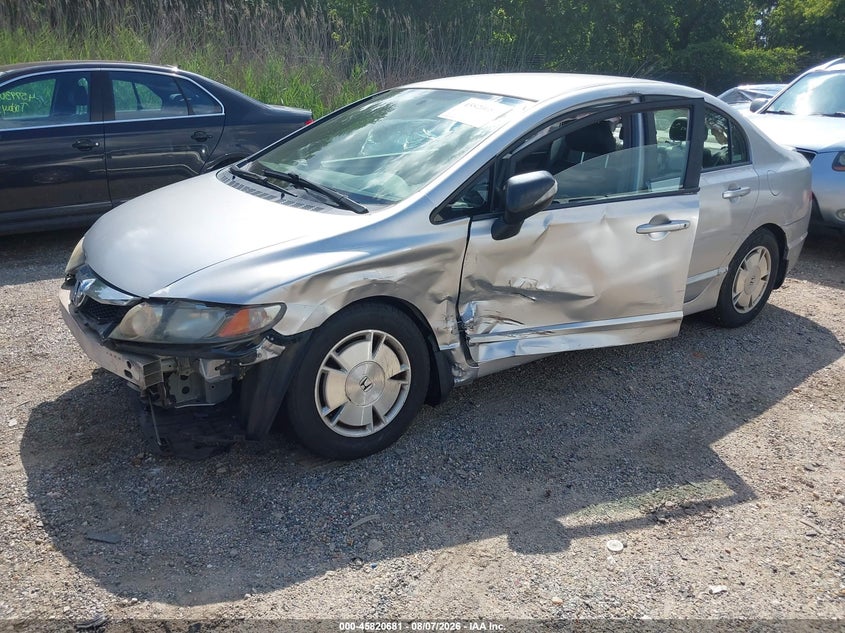 Vin: jhmfa3f22as003830, lot: 46319562, honda civic hybrid 20102