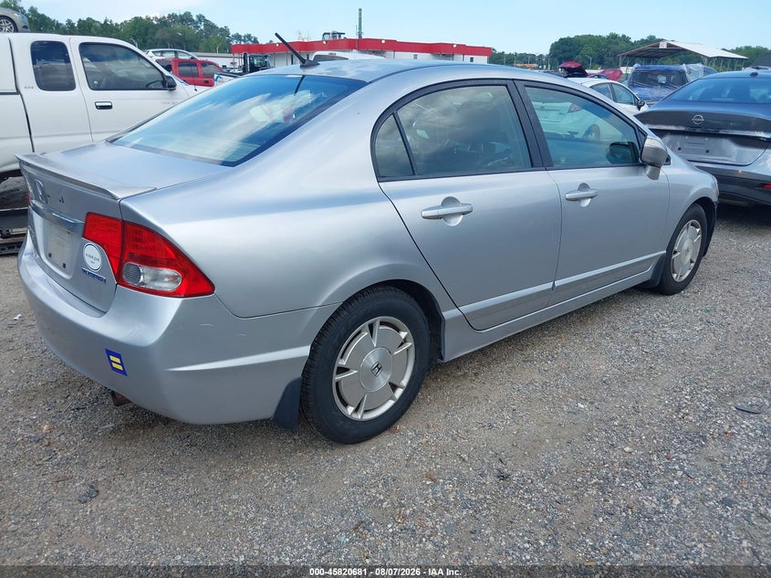 Vin: jhmfa3f22as003830, lot: 46319562, honda civic hybrid 20104