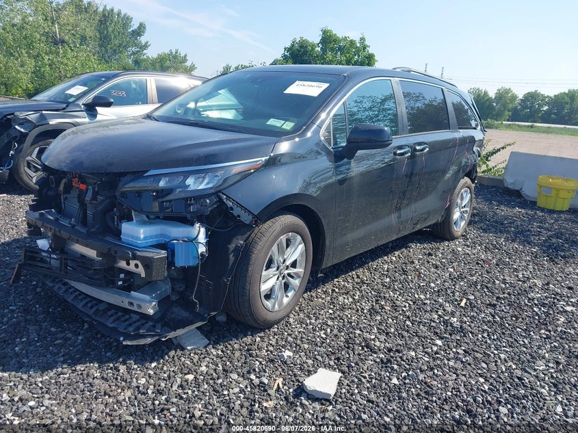 Vin: 5tdyskfc0ts247899, lot: 46319571, toyota sienna xle 20262