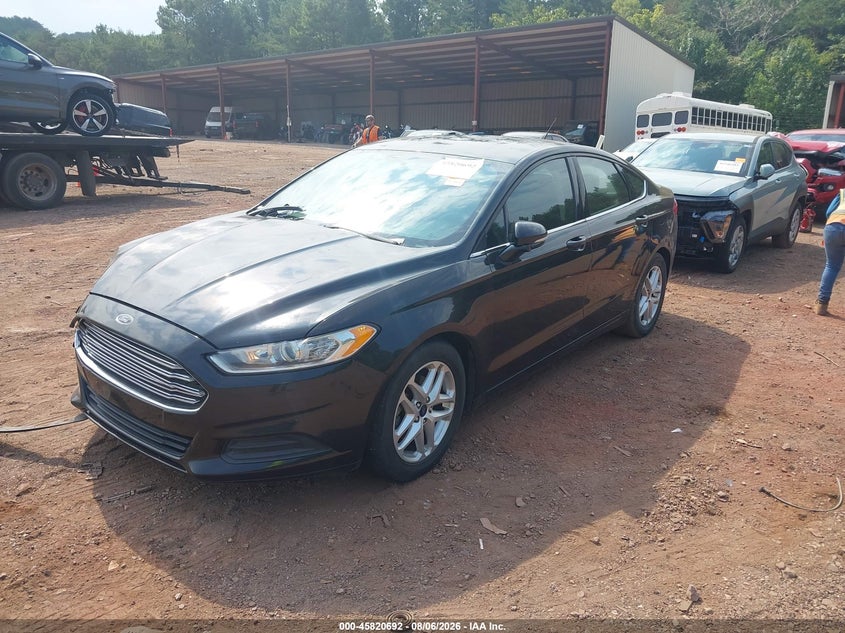 Vin: 1fa6p0h71f5109348, lot: 46319573, ford fusion se 20152