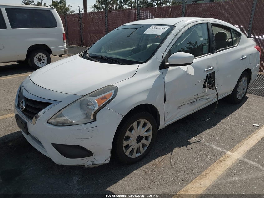Vin: 3n1cn7ap6gl802507, lot: 46319575, nissan versa 1.6 s/1.6 s+/1.6 sl/1.6 sv 20162