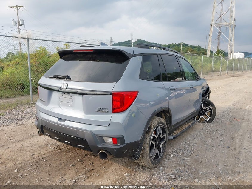 Vin: 5fnyf8h05nb002324, lot: 46319577, honda passport awd elite 20224