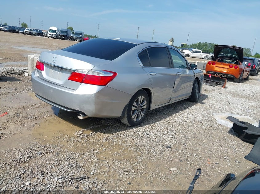 Vin: 1hgcr2f32ea219500, lot: 46319585, honda accord lx 20144
