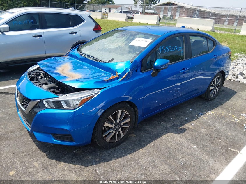 Vin: 3n1cn8ev9ll838085, lot: 46319586, nissan versa sv xtronic cvt 20202
