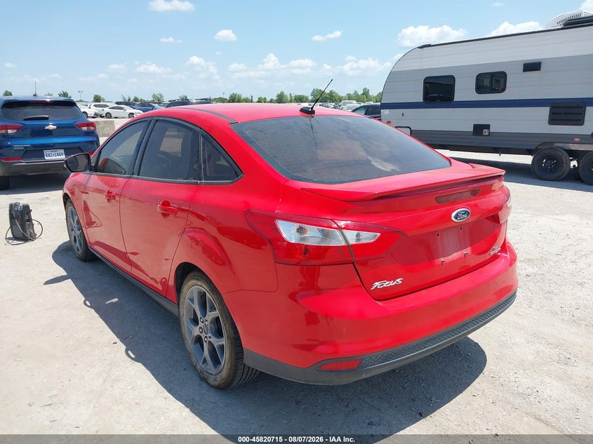 Vin: 1fadp3f22dl209614, lot: 46319596, ford focus se 20133