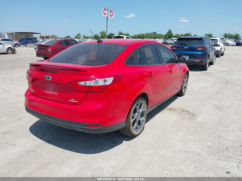 Vin: 1fadp3f22dl209614, lot: 46319596, ford focus se 20134