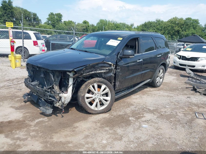 Vin: 1c4rdjdg4dc692325, lot: 46319599, dodge durango crew 20132