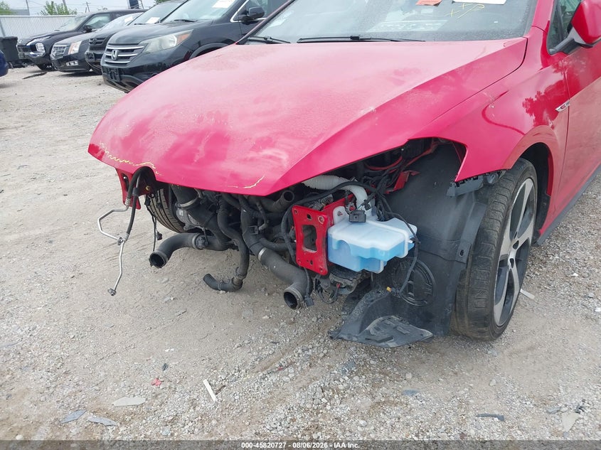VOLKSWAGEN GOLF GTI 2018 VIN 3VW447AU3JM278449
