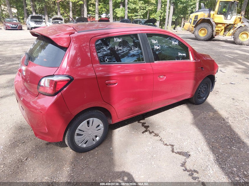 2021 MITSUBISHI MIRAGE auction photo 4