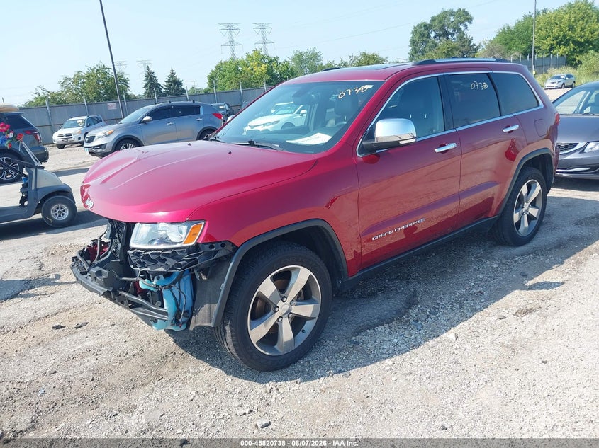 Vin: 1c4rjfbg1ec236972, lot: 46319619, jeep grand cherokee limited 20142