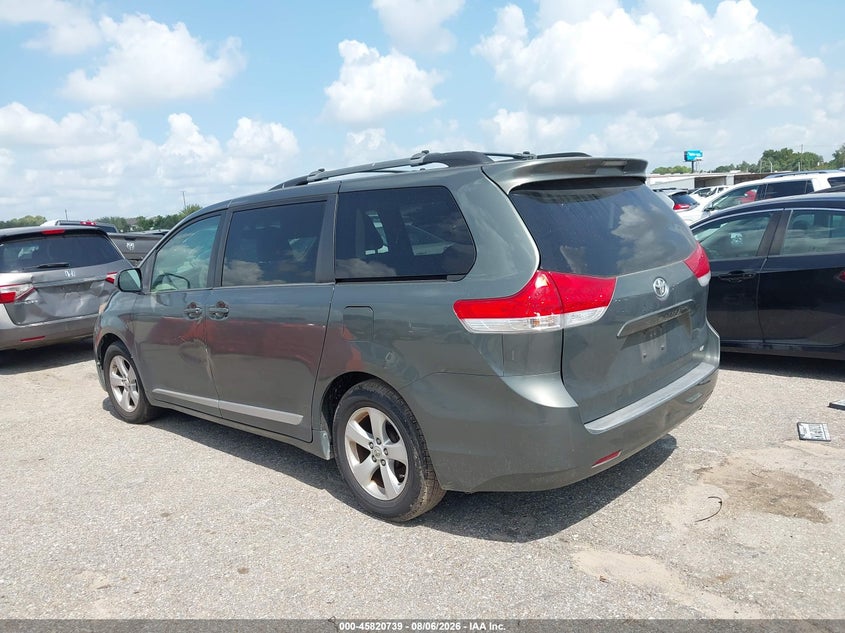 Vin: 5tdkk3dc9es452512, lot: 46319620, toyota sienna le v6 8 passenger 20143