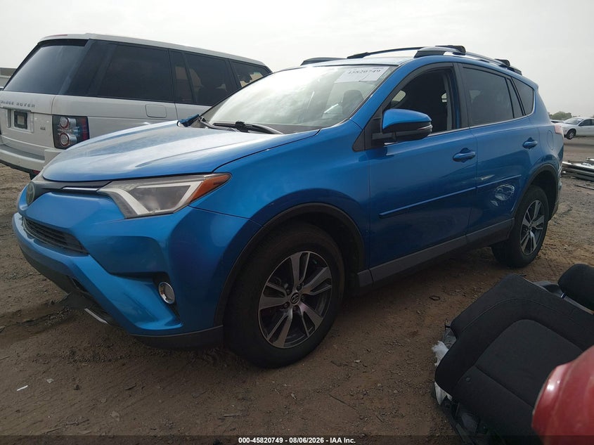 Vin: jtmwfrev5hd092860, lot: 46319630, toyota rav4 xle 20172