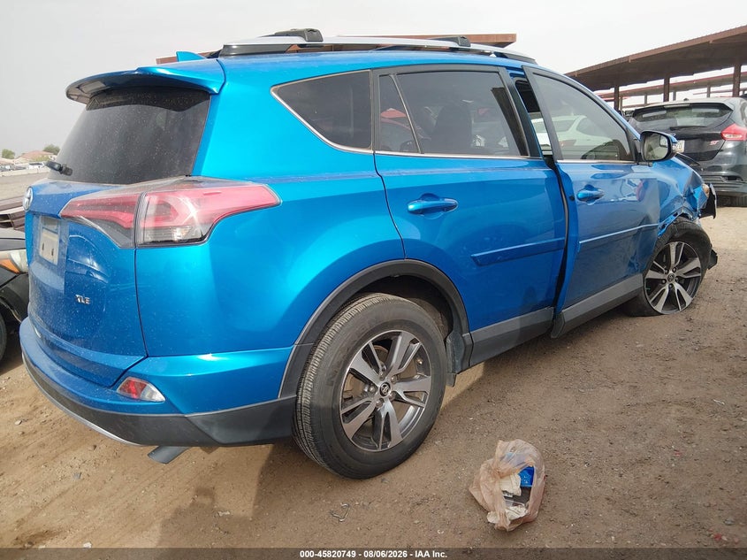 Vin: jtmwfrev5hd092860, lot: 46319630, toyota rav4 xle 20174