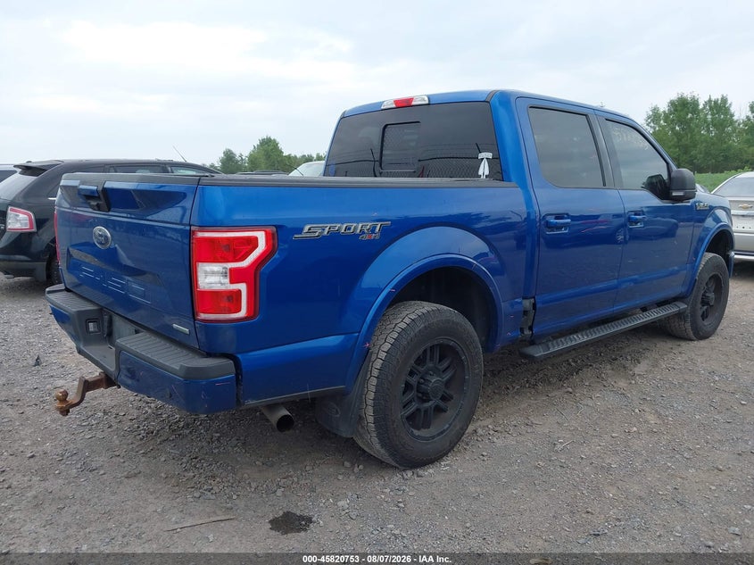 Vin: 1ftew1ep9jfd88635, lot: 46319634, ford f-150 xlt 20184