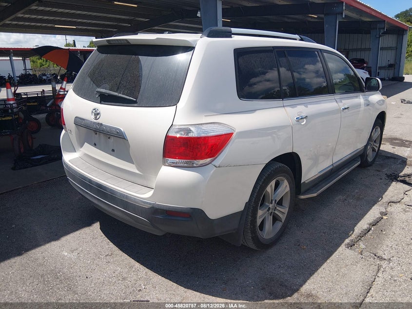 2013 TOYOTA HIGHLANDER auction photo 4
