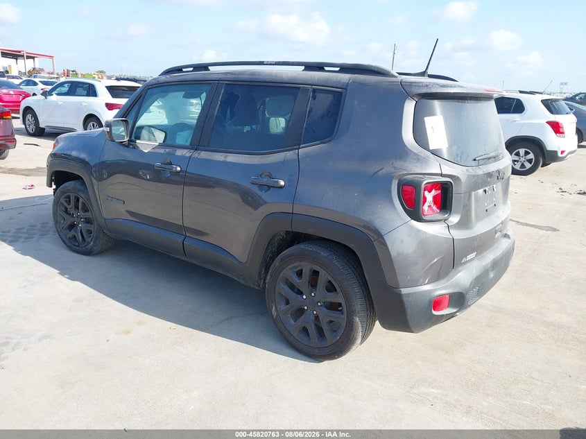 Vin: zaccjabb8jpj08065, lot: 46319644, jeep renegade altitude fwd 20183