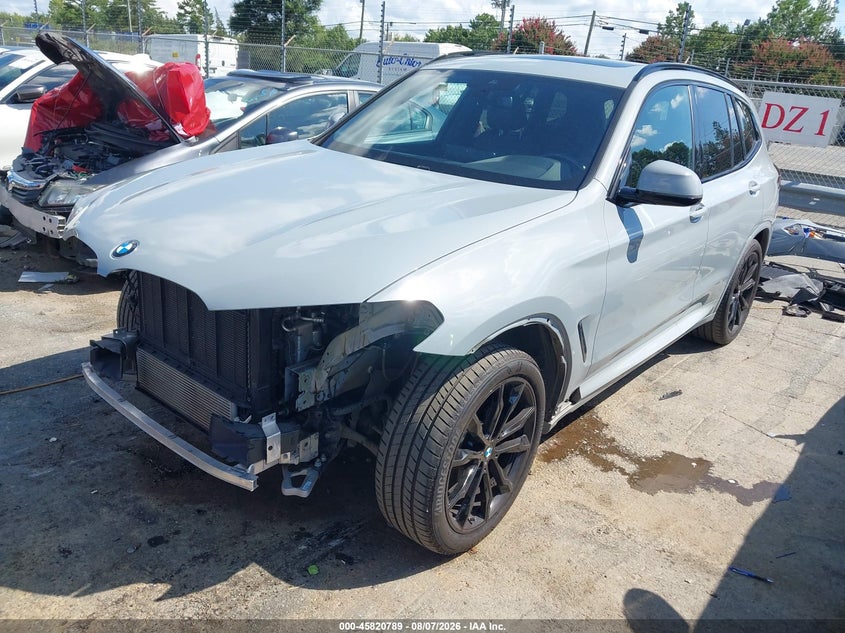 Vin: 5ux53dp06n9k72211, lot: 46319670, bmw x3 xdrive30i 20222