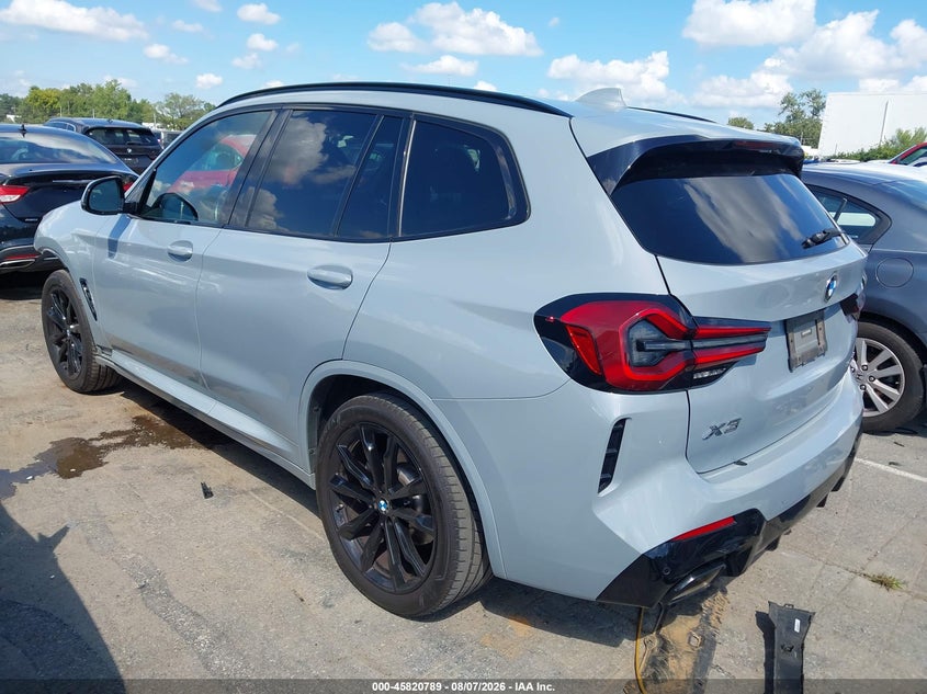 Vin: 5ux53dp06n9k72211, lot: 46319670, bmw x3 xdrive30i 20223