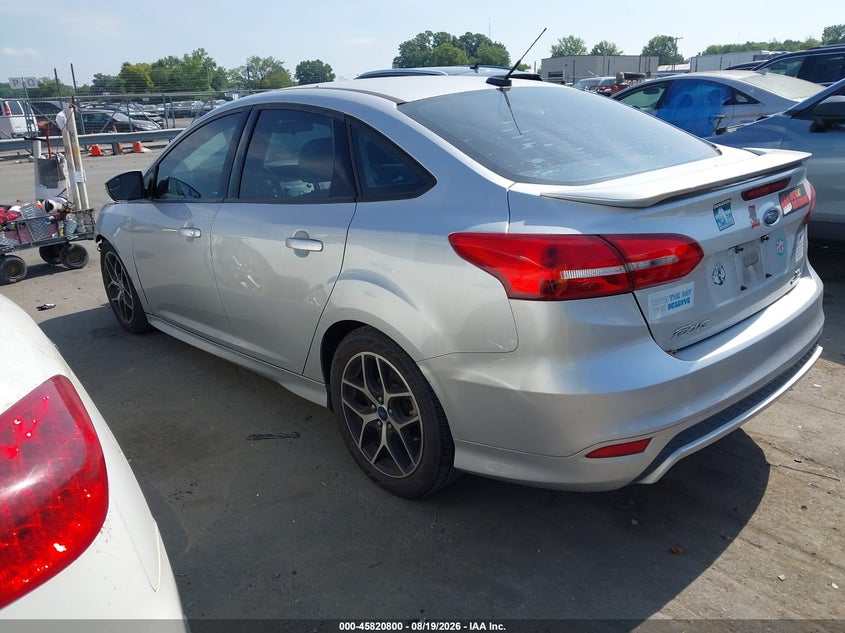 Vin: 1fadp3f20gl356633, lot: 46319682, ford focus se 20163