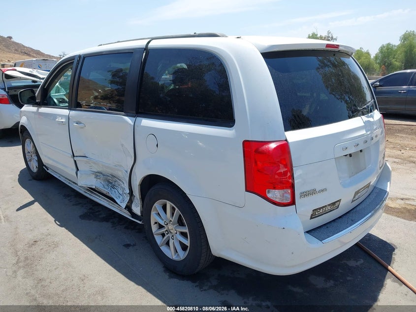 Vin: 2c4rdgcg0er401851, lot: 46319691, dodge grand caravan sxt 20143