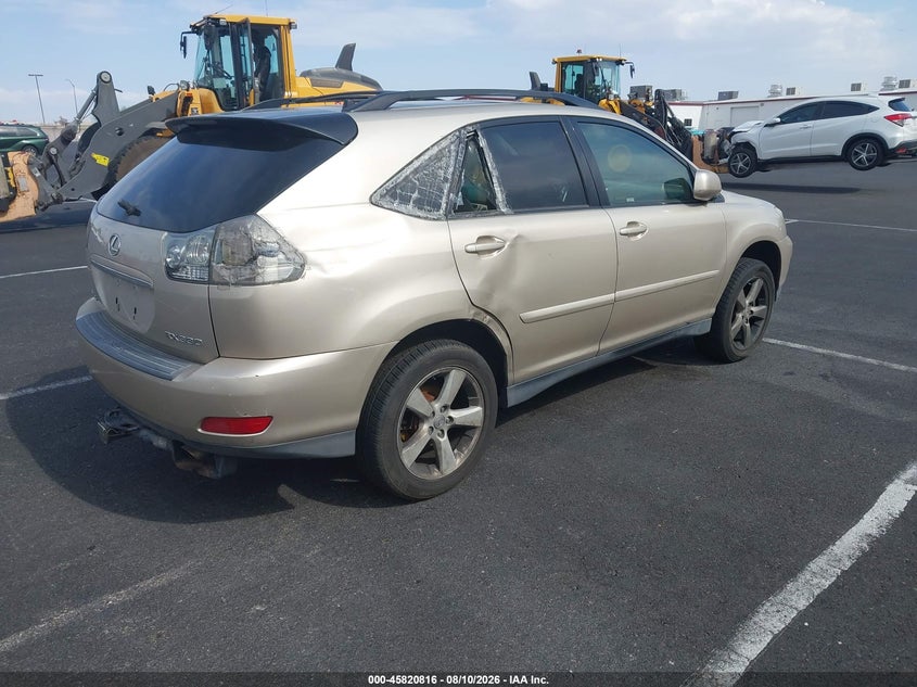2004 LEXUS RX SPORT UTILITY VEHICLE 3.3L V-6 DOHC, VVT, 230HP
