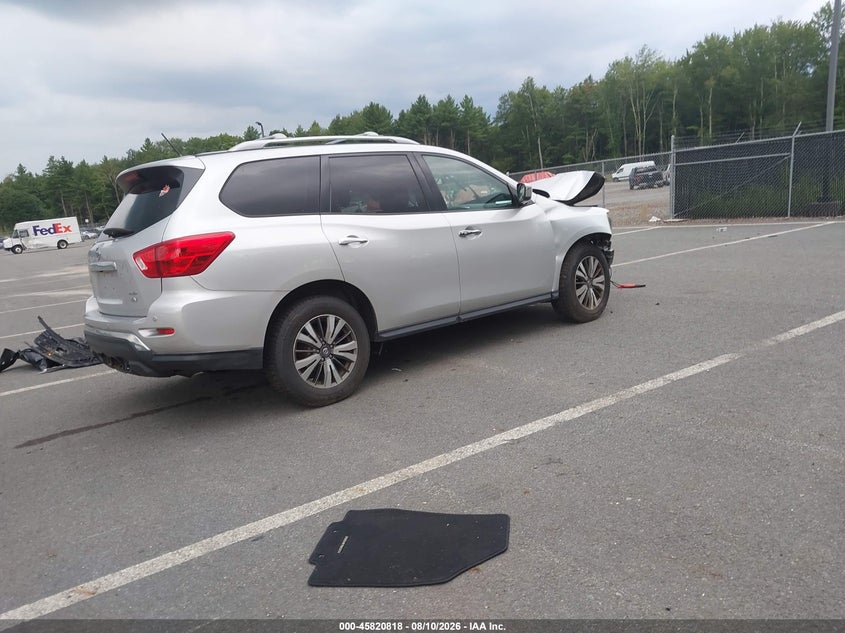 NISSAN PATHFINDER 2018 VIN 5N1DR2MM6JC606964
