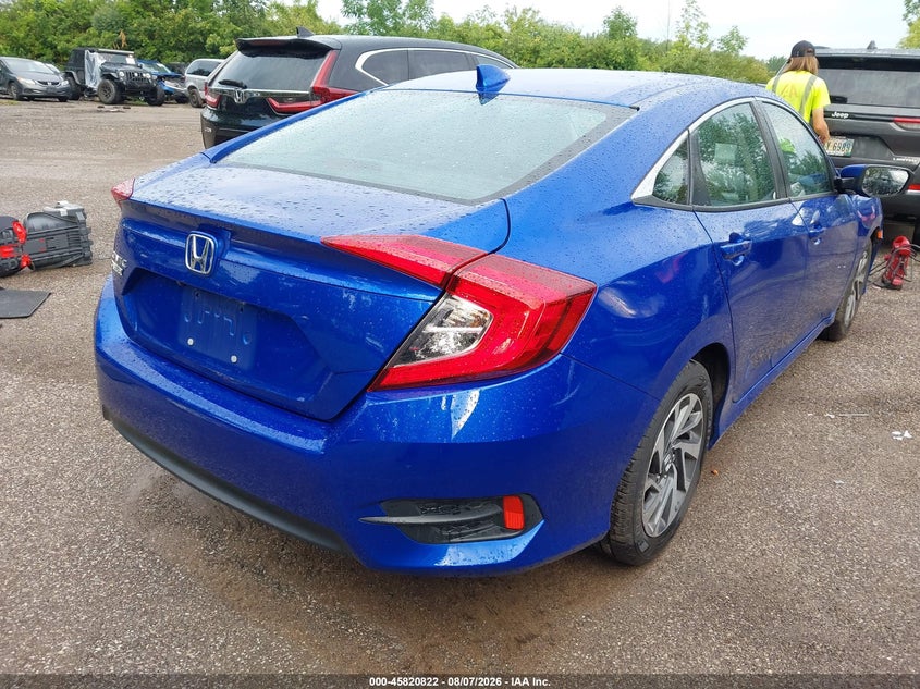 Vin: 2hgfc2f75jh602148, lot: 46319703, honda civic ex 20184