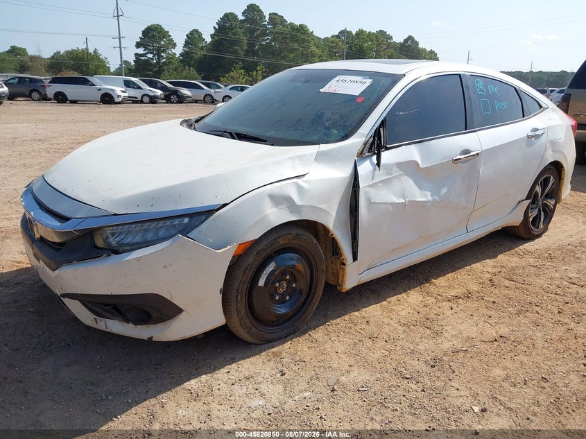 Vin: 19xfc1f99he031022, lot: 46319731, honda civic touring 20172