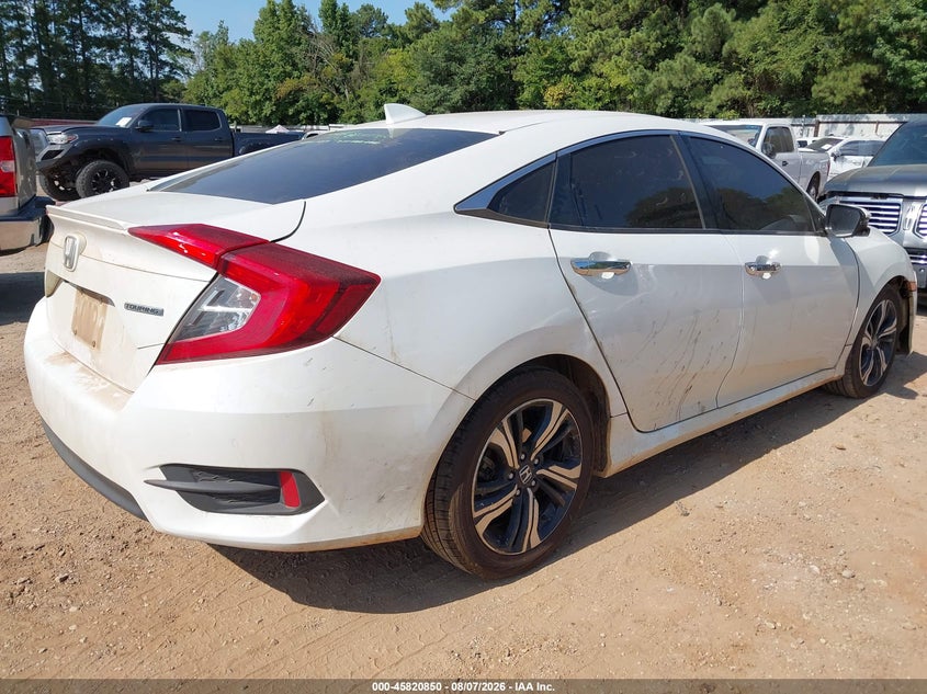 Vin: 19xfc1f99he031022, lot: 46319731, honda civic touring 20174