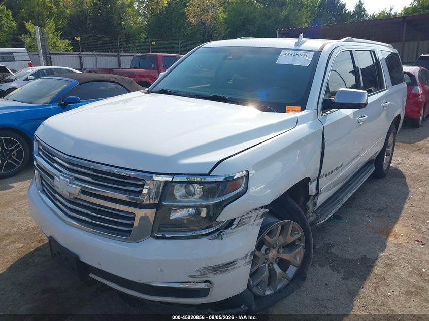 Vin: 1gnscjkc9gr423962, lot: 46319737, chevrolet suburban ltz 20162