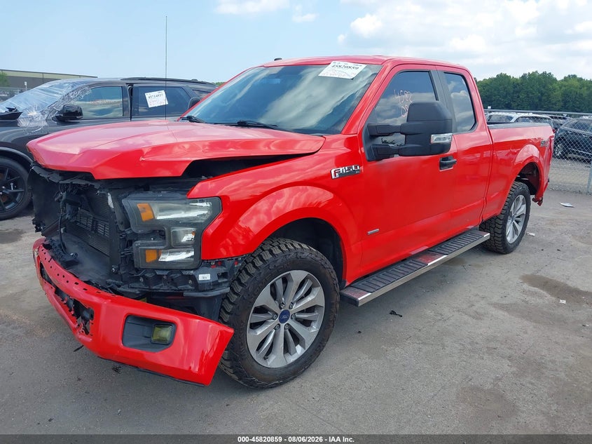 Vin: 1ftex1cpxhkd85938, lot: 46319741, ford f-150 xl 20172