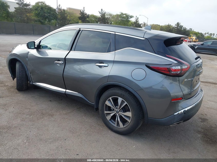 Vin: 5n1az2bj5pc129657, lot: 46319761, nissan murano sv fwd 20233