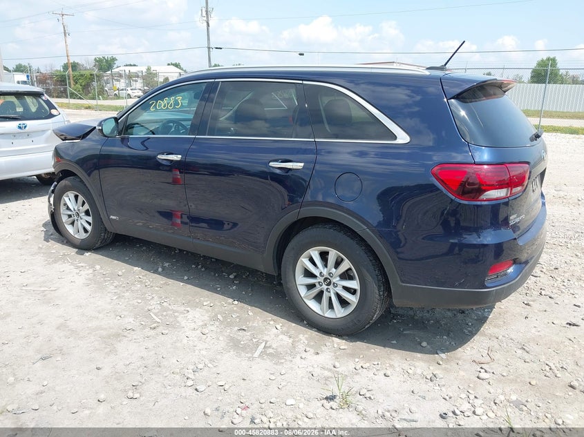 Vin: 5xypgda36lg670113, lot: 46319764, kia sorento 2.4l lx 20203
