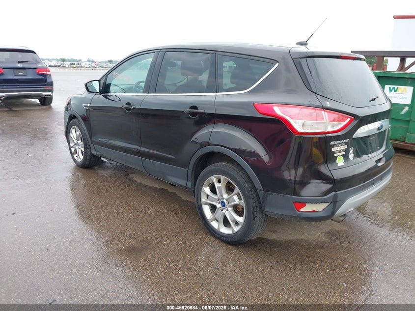 Vin: 1fmcu0hx3dud57363, lot: 46319765, ford escape sel 20133