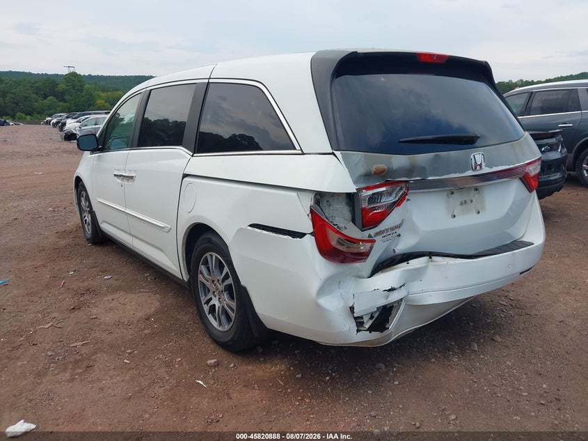 Vin: 5fnrl5h66db090279, lot: 46319769, honda odyssey ex-l 20133