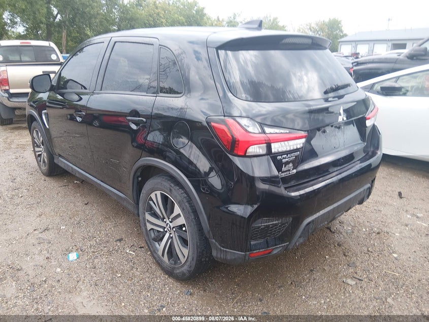 Vin: ja4ap4au9lu030713, lot: 46319780, mitsubishi outlander sport 2.0 se 20203