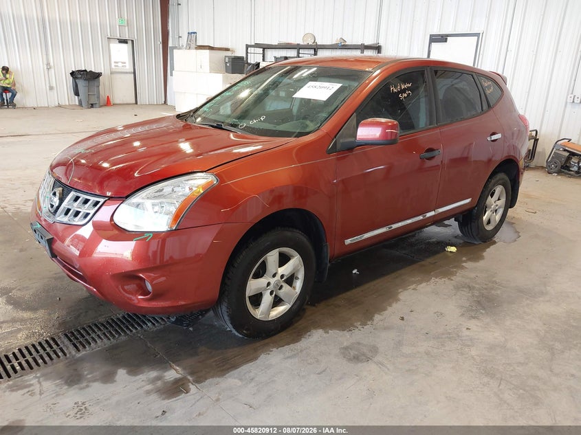 Vin: jn8as5mt7dw018034, lot: 46319793, nissan rogue s 20132