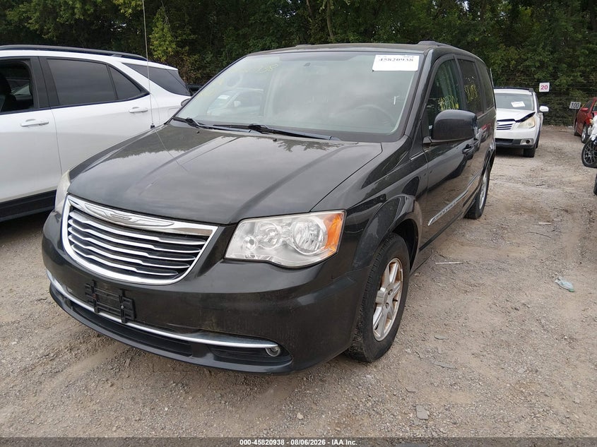 Vin: 2c4rc1bg6cr313711, lot: 46319819, chrysler town & country touring 20122