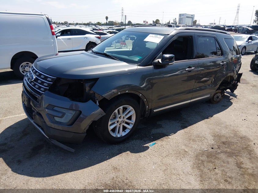 Vin: 1fm5k7d89hgb14778, lot: 46319821, ford explorer xlt 20172