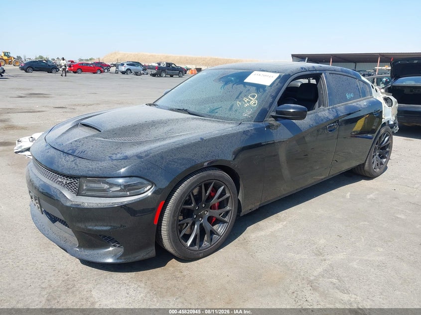 2016 Dodge Charger, Удар сзади, IAAI, VIN 2C3CDXL99GH317502 — фото 2
