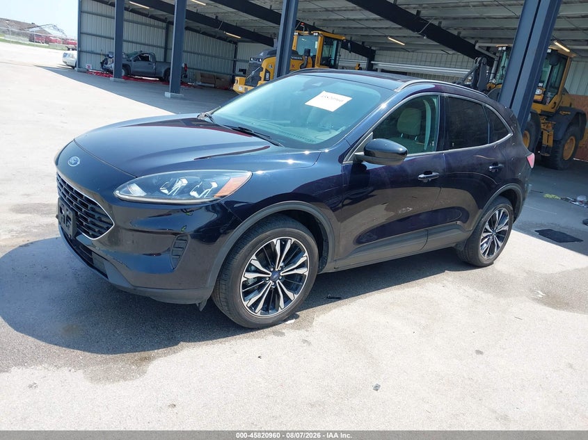 Vin: 1fmcu9bz4mua95125, lot: 46319842, ford escape se hybrid 20212