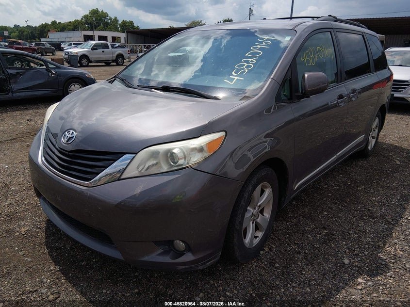 Vin: 5tdkk3dcxes472378, lot: 46319845, toyota sienna le v6 8 passenger 20142
