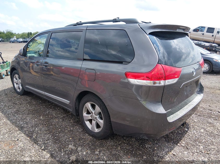 Vin: 5tdkk3dcxes472378, lot: 46319845, toyota sienna le v6 8 passenger 20143