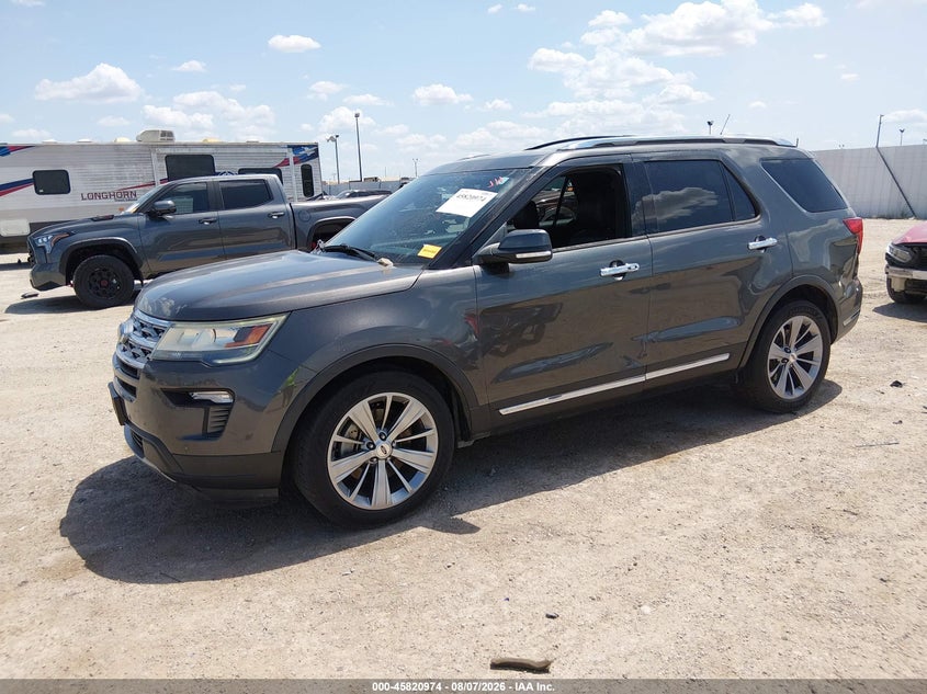 Vin: 1fm5k7f83jgb45642, lot: 46319855, ford explorer limited 20182