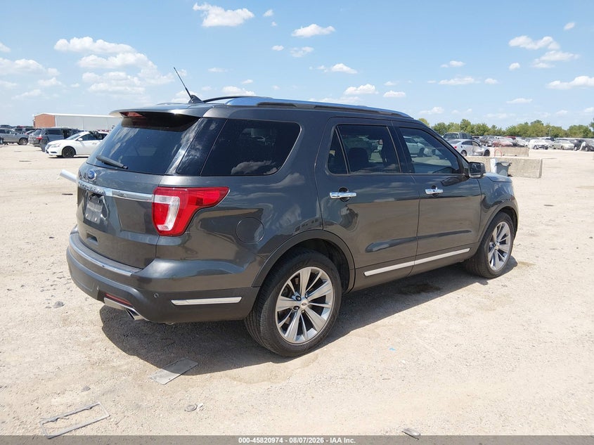 Vin: 1fm5k7f83jgb45642, lot: 46319855, ford explorer limited 20184