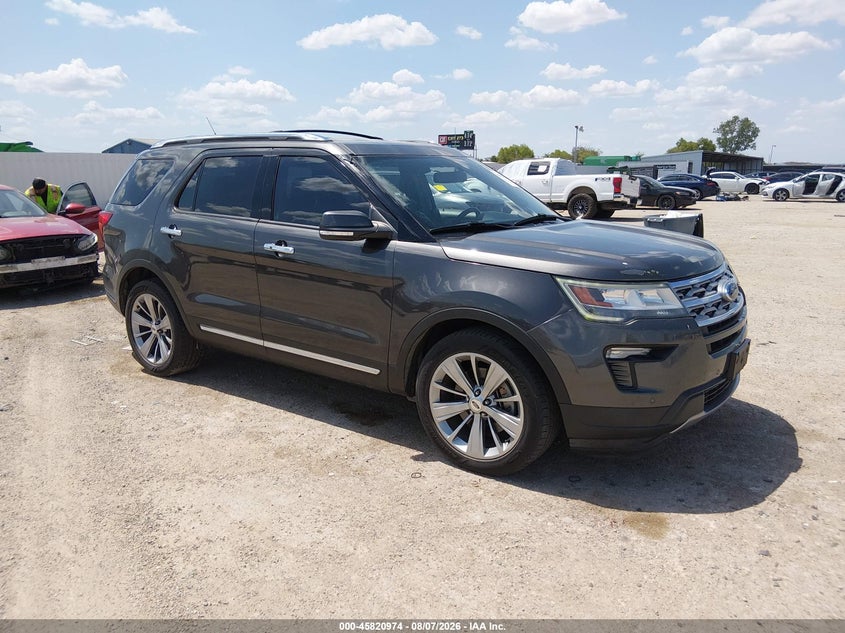 2018 FORD EXPLORER auction photo 1