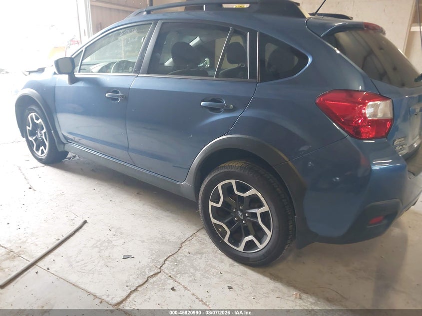 Vin: jf2gpabc8g8273529, lot: 46319871, subaru crosstrek 2.0i premium 20163