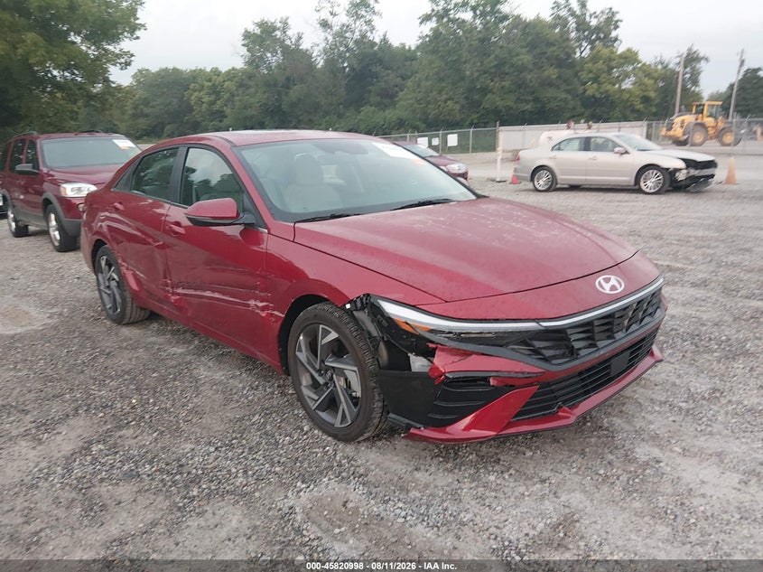 2025 HYUNDAI ELANTRA HYBRID auction photo 1