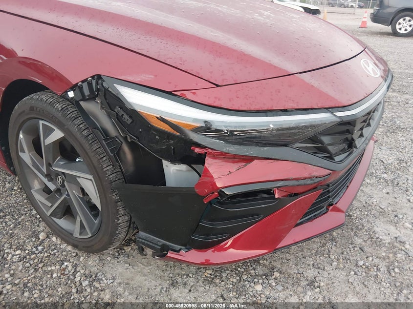 2025 HYUNDAI ELANTRA HYBRID auction photo 6